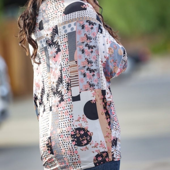 NWT White Birch brand patchwork design size 3x - Picture 2 of 7